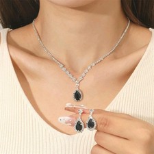 Silver Earring and Necklace