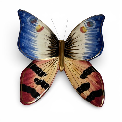 Vintage porcelain butterfly - porcelain,