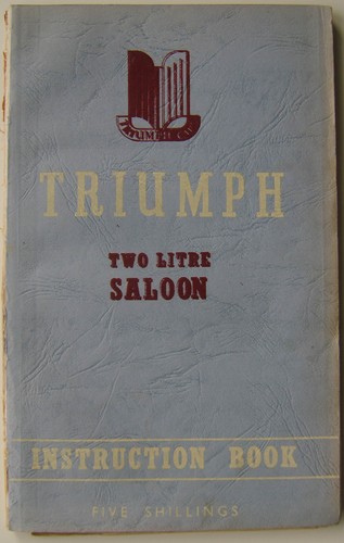 Triumph renown litre - 2, saloon