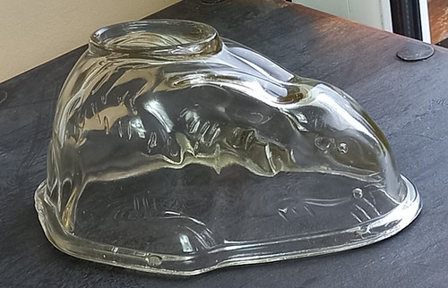 Vintage 1930 glass rabbit - 1930's,