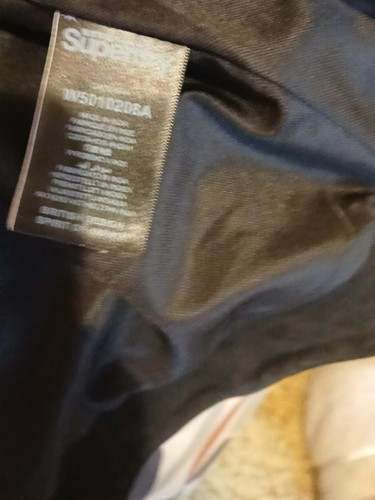 Superdry suede jacket size - superdry,