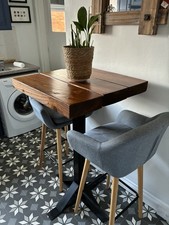 Industrial table seater chic - industrial,