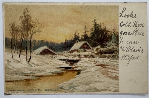 Winter scene w faulkner - winter, c