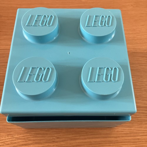 Blue lego storage box - box, 4
