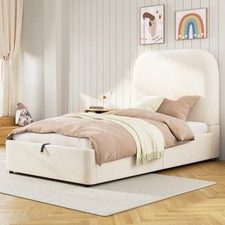 3ft Single Upholstered Bed