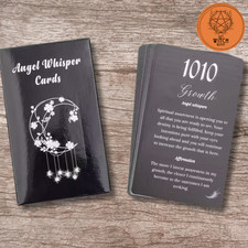 Angel Whispers Oracle Tarot Cards. Spiritual Wicca Pagan Healing Aids UK