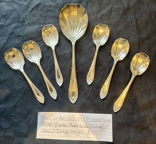 Vintage 1930s art deco - deco, dessert
