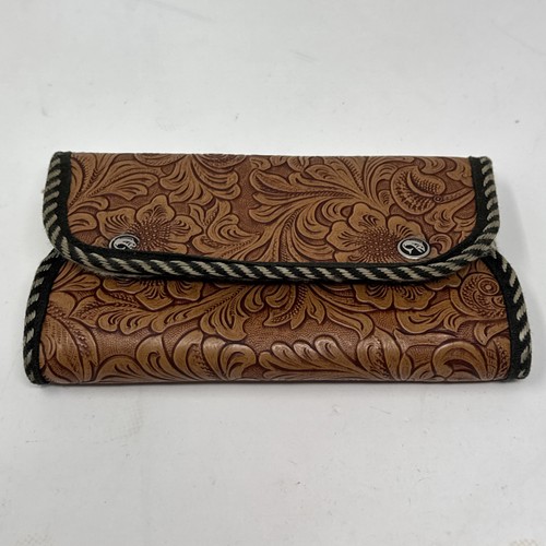 Vintage fly leather wallet - fly,