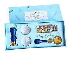 Wax Seal Stamp Kit Dark Blue -