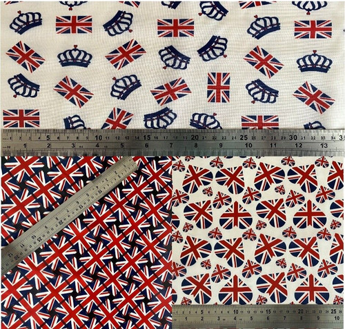Union jack polyester lining - jack,