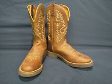 Old West 7 UK Authentic QUALITY LATHER Western Cowboy Cowgirl Horse Riding Boots