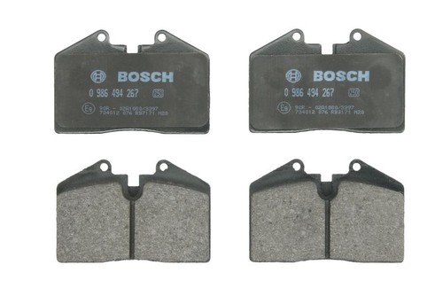 Brake pads set - front, rear