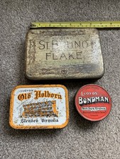 Set Of Vintage Tobacco Tins (3)