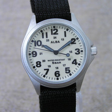 UK STOCK SEIKO ALBA Field Gear