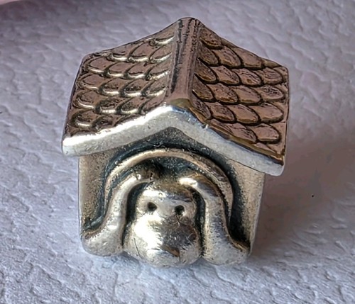 Pandora dog house bead - house, charm