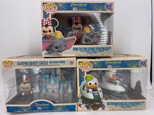 Funko set three disney - -, of