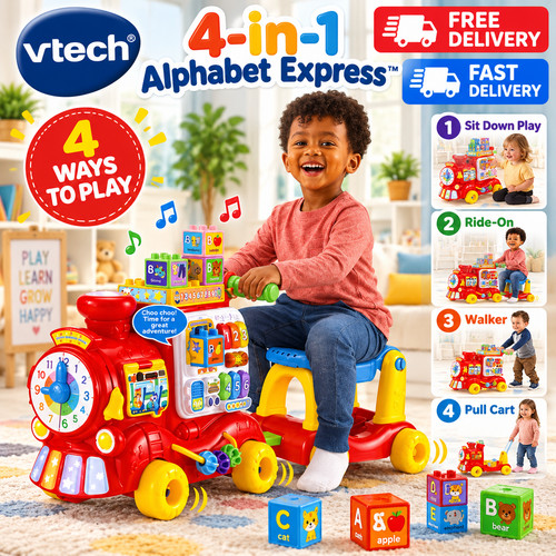 Vtech alphabet express - alphabet,