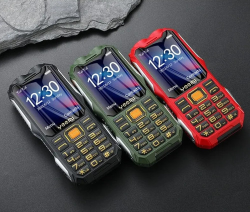 Rugged mobile phone - 4g, dual