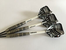 30g METEOR V12 Tungsten Darts Set, Bulls V12 Flights, Unicorn Stems, Wallet
