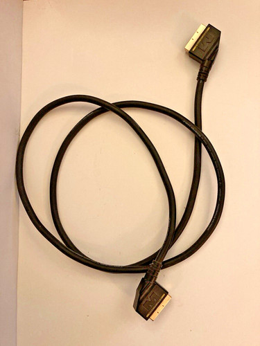 Scart lead black 2 - lead.,