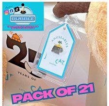 Jellycat Tag Protector – Pack of 21 + 2 Free Stickers FREE WORLD P&P