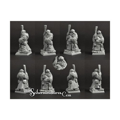 Scibor fantasy mini 28mm druid - 28mm,