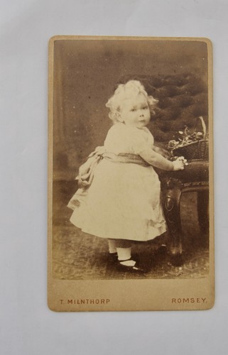 Cdv victorian infant by - a, infant,