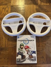 Mario Kart (Nintendo Wii) & 2 x Wii Wheels. Complete, Tested & VGC