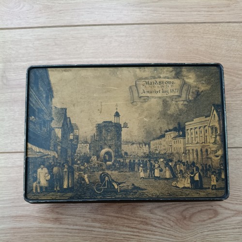 Advertising tin metal edward - advertising,