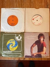 4 classic 7" singles alvin stardust hank mizell theboys cliff vgc