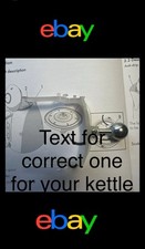 Smeg kettle on/off switch  - KLF03 Genuine new  Smeg Spare Part Please Read