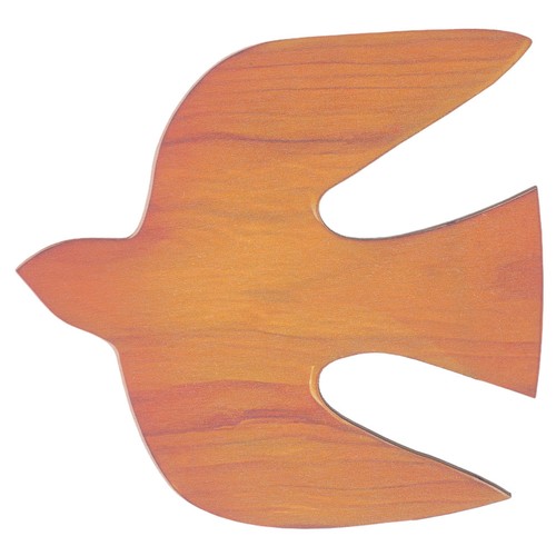 Brown wooden wall decor - wall,