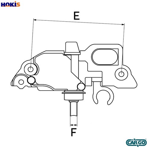 Alternator regulator 032 231 - f,