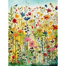 Mixed wildflower bloom - mixed,