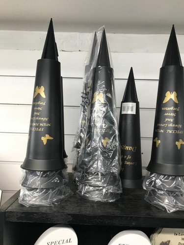 Plastic grave vase spike - grave,
