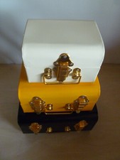 Set of 3 Small Metal Storage