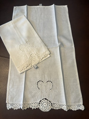Vintage tea towel set - vintage,