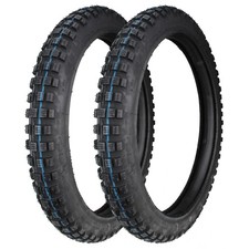 2x tires cross Enduro 2.25-17 inch for Kreidler Hercules Zündapp moped KKR