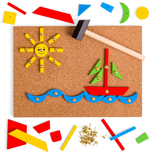 Bigjigs toys pin - toys, pin-a-shape
