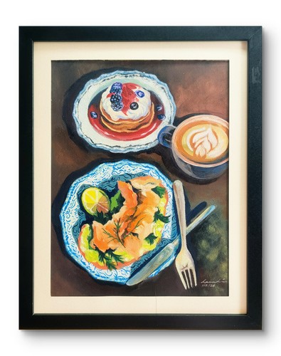 Still life breakfast - still, food