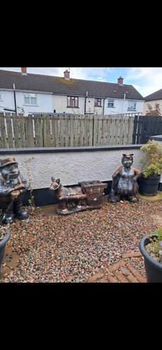 Donkey and cart concrete - donkey,