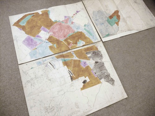 Herefordshire old map plan