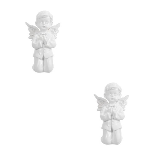 2pcs reusable resin angel - resin,