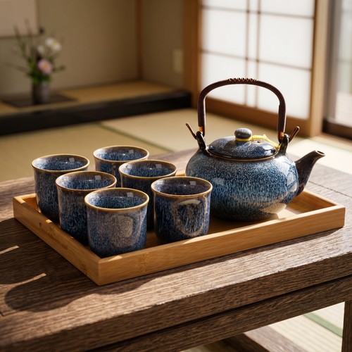 Layhit japanese asian tea set - japanese,