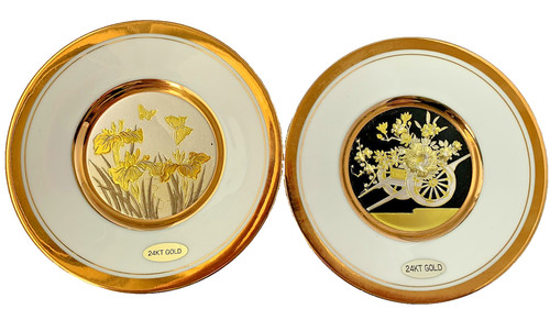 Ceramic plates from - from, the