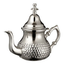 Moroccan Teapot Silver