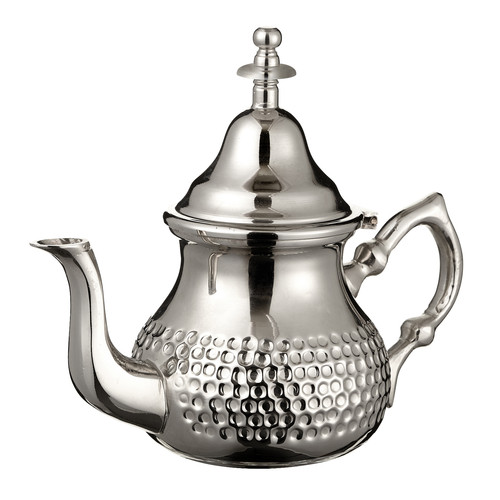 Moroccan teapot silver - moroccan,