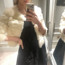 Waooh mink fur bolero jacket - fur,