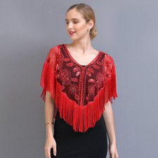 New Women Retro Sequined Mesh