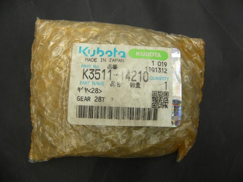 Kubota k3511 14210 28t - 28t, gear